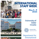 7th International Staff Week 2025 at the University of Zadar