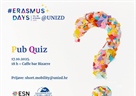 Erasmus+ dani uz predstavljanje partnerskih sveučilišta i UNIZD Pub Quiz
